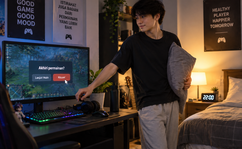 Tips Sehat : Stop Main Game Saat Waktu Istirahat