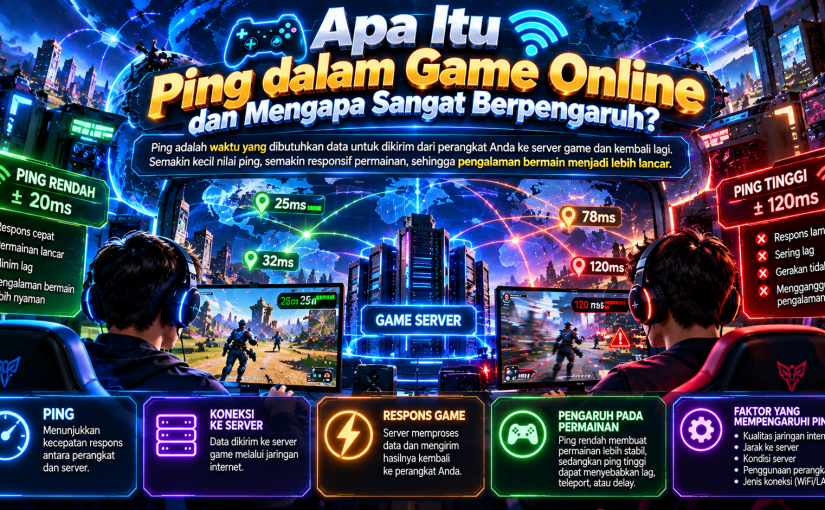 Apa Itu Ping dalam Game Online dan Mengapa Sangat Berpengaruh?
